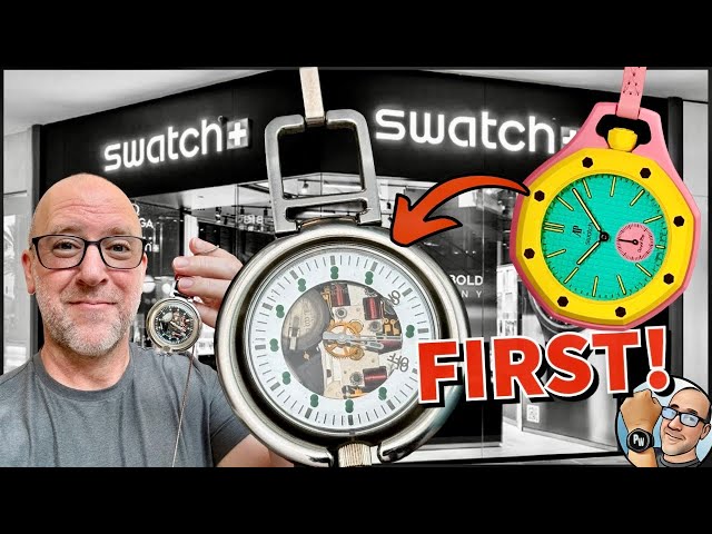 AP x Swatch Royal Pop Collaboration is NEW — Pop Swatch is the
