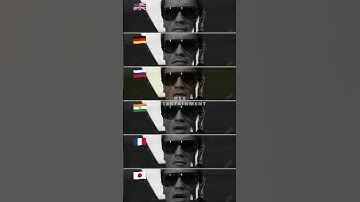 “I’LL BE BACK” in Multilanguage #terminator