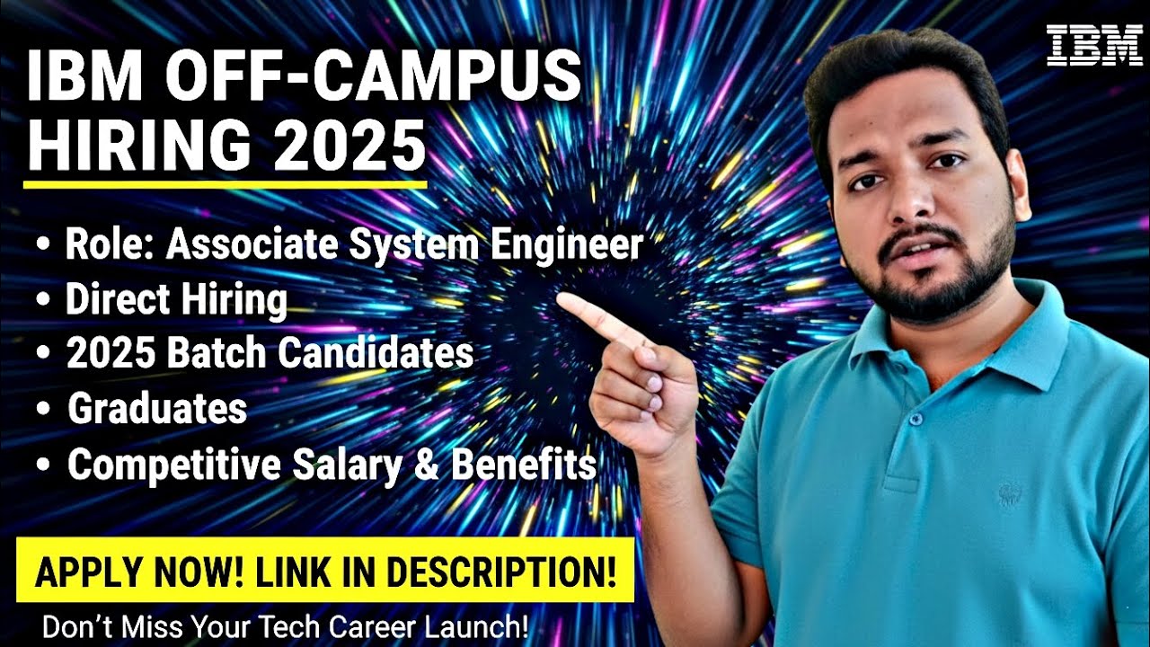 IBM ASE Off-Campus Hiring 2025 | Direct Hiring | Recruitment Drive For ...