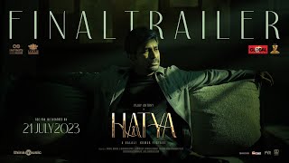 Hatya Official Trailer 2 (HDR) | Vijay Antony, Ritika Singh | Balaji K Kumar| Girishh Gopalakrishnan Image