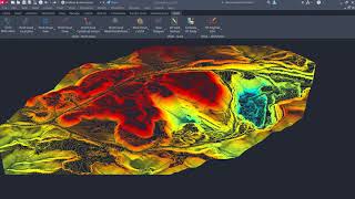 VEGA - Contour lines by Point cloud