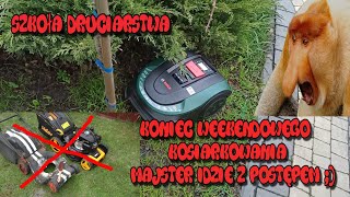 Szkoła Druciarstwa Koniec Weekendowego Kosiarkowania Majster Idzie z Postępem Bosch Indego Wazzup :)