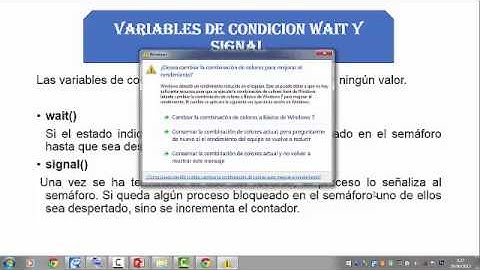 semáforo vs monitores