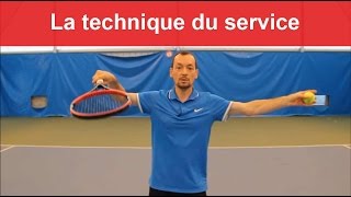 La technique de base pour le service au tennis [Team-Tennis.fr]