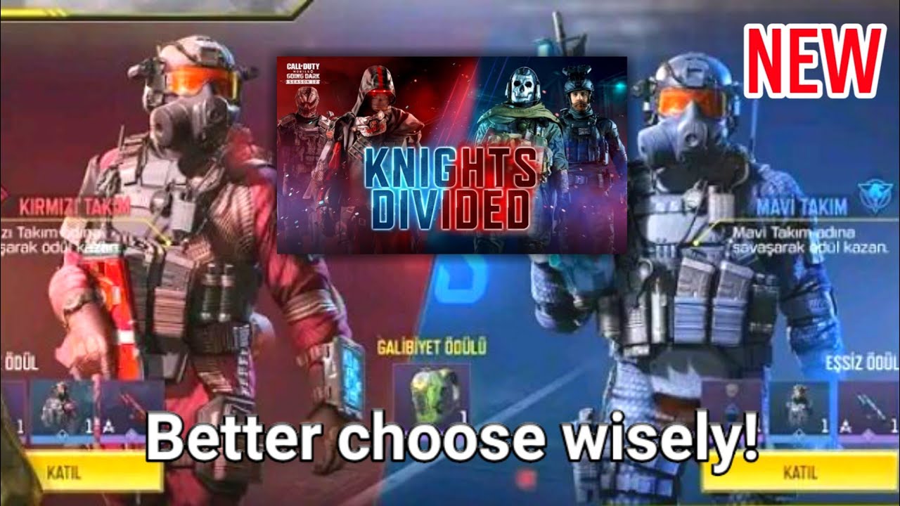 *NEW* KNIGHTS DIVIDED EVENT (massive rewards) | Call of Duty Mobile