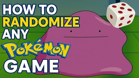 How to Randomize ANY Pokemon Game up to Gen 7 | Universal Pokemon Randomizer