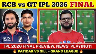 RCB vs GT Dream11 Prediction| RCB vs GT Today Match Prediction| IPL 2026 Final Match screenshot 2