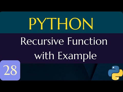 Recursive Function in Python with Factorial Program
