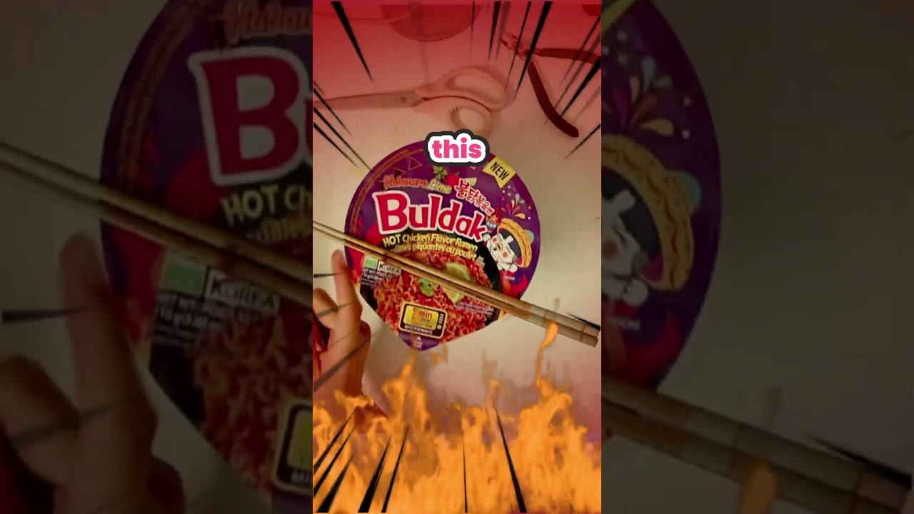 Will I die if I eat spicy noodle and drink milk? (I'm lactose intolerant)【VTuber】#shorts