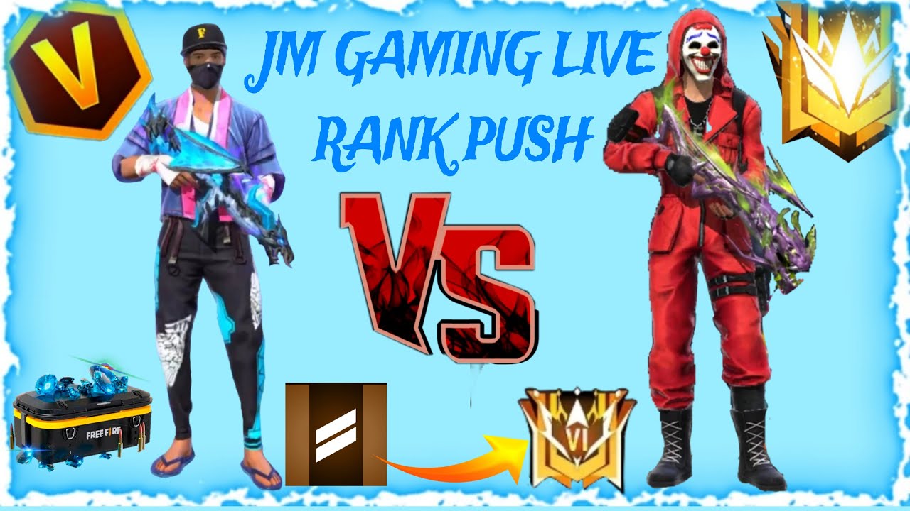 Free Fire 🔴 Live Rank Push Grand Master #freefire #gaming - YouTube