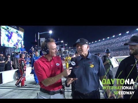 Joe Gibbs emotional after Hamlin's Daytona 500 win