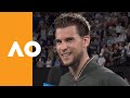Dominic Thiem: "You need some luck to beat Nadal!" | Australian Open 2020 On-Court Interview QF