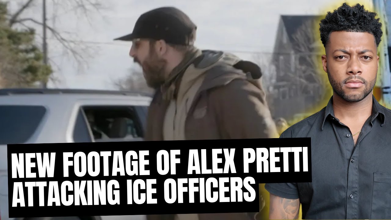 New Footage of Alex Pretti Attacking ICE Officers and Kicking Out Tail Light