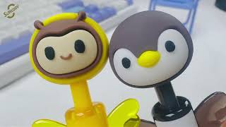 Children Stationery Cute Wing Design Fat Animal Pen#madeinchinachallenge#globaltrade @madeinchina⁩