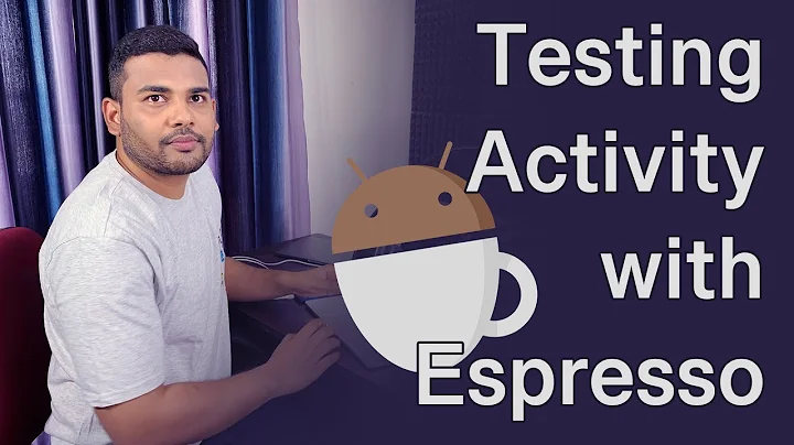 Android Test Activity with Espresso