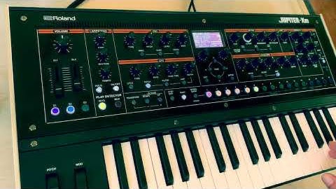 Roland JUPITER-Xm Demo - “Save Your Tears” by The Weeknd using Step Edit as Sequencer