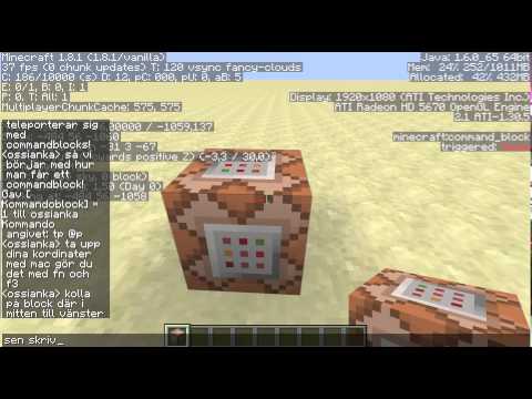 Minecraft command block svenska