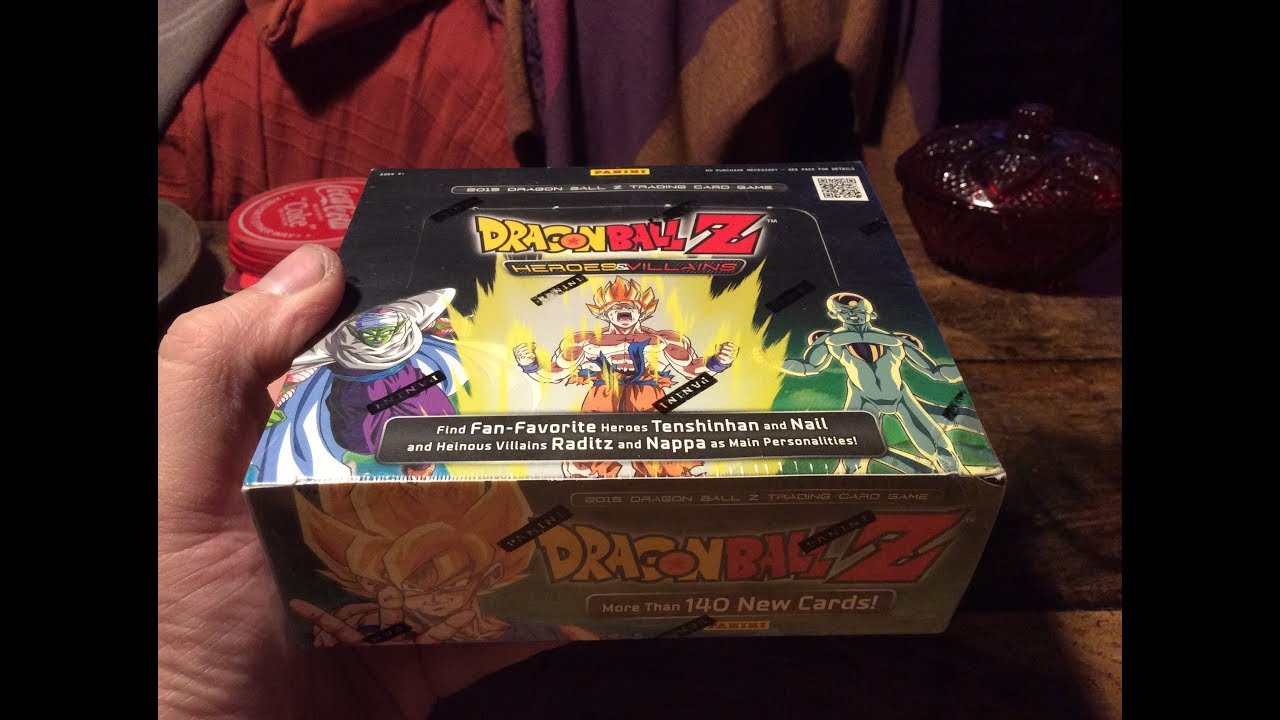 Dragon Ball Z CCG, Heroes and Villains Booster Box opening! Dragon Ball Z CCG, Heroes and Villains Booster Box opening!