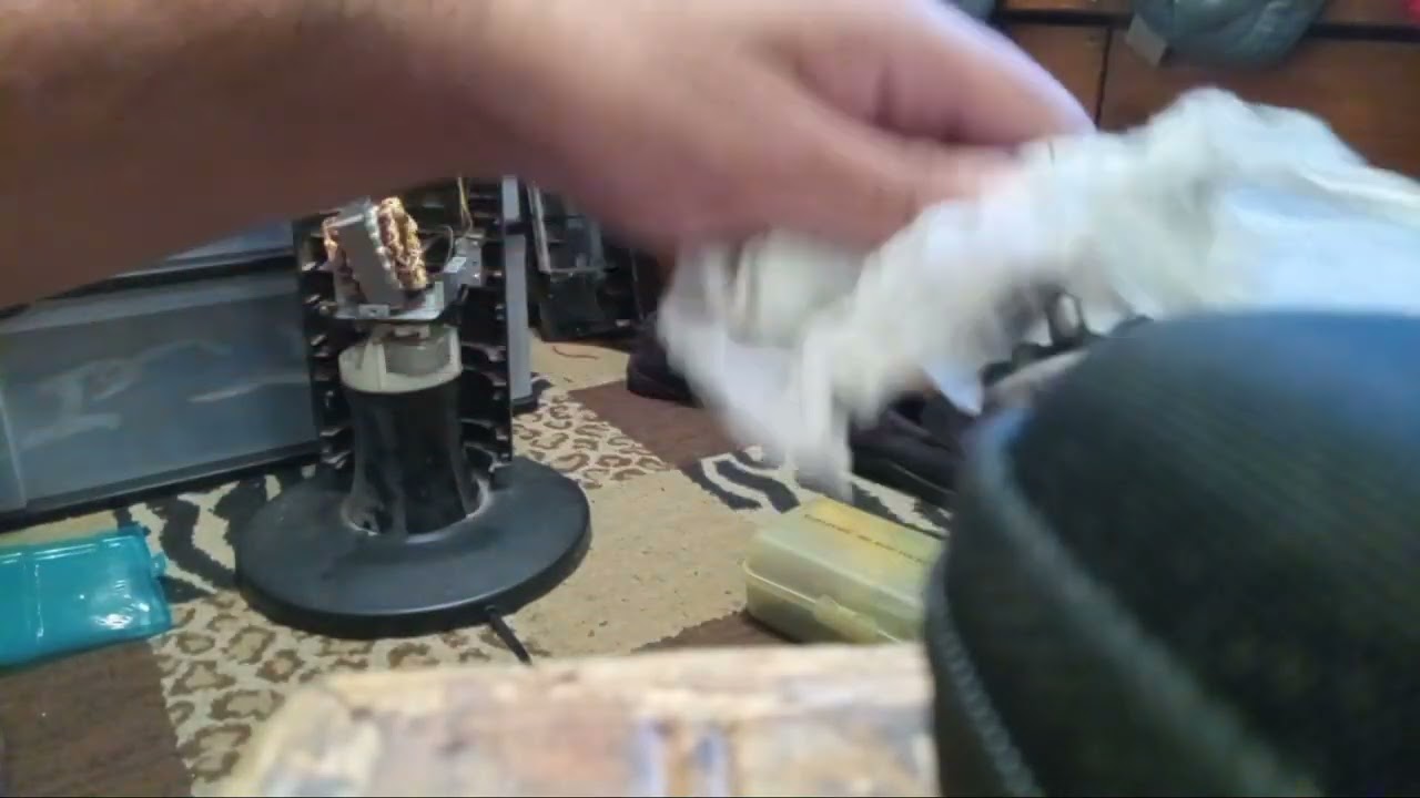 Clean, service, and repair Bionaire tower fan model BTF4002 part 1 cleaning and re-oiling the motor