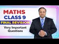 Class 9 CBSE Most Important Questions | Live with Gaurav Arora Sir 