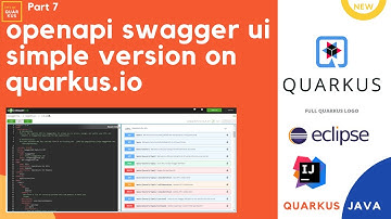 quarkus tutorial, simple quarkus swagger ui openapi, quarkus java
