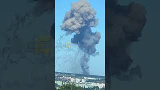 В Белгороде - серия мощных взрывов: рванул склад боеприпасов