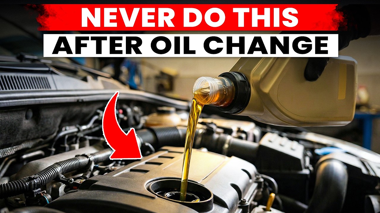 Avoid Doing This After Oil Changes - Destroys Your Engine FAST! - YouTube