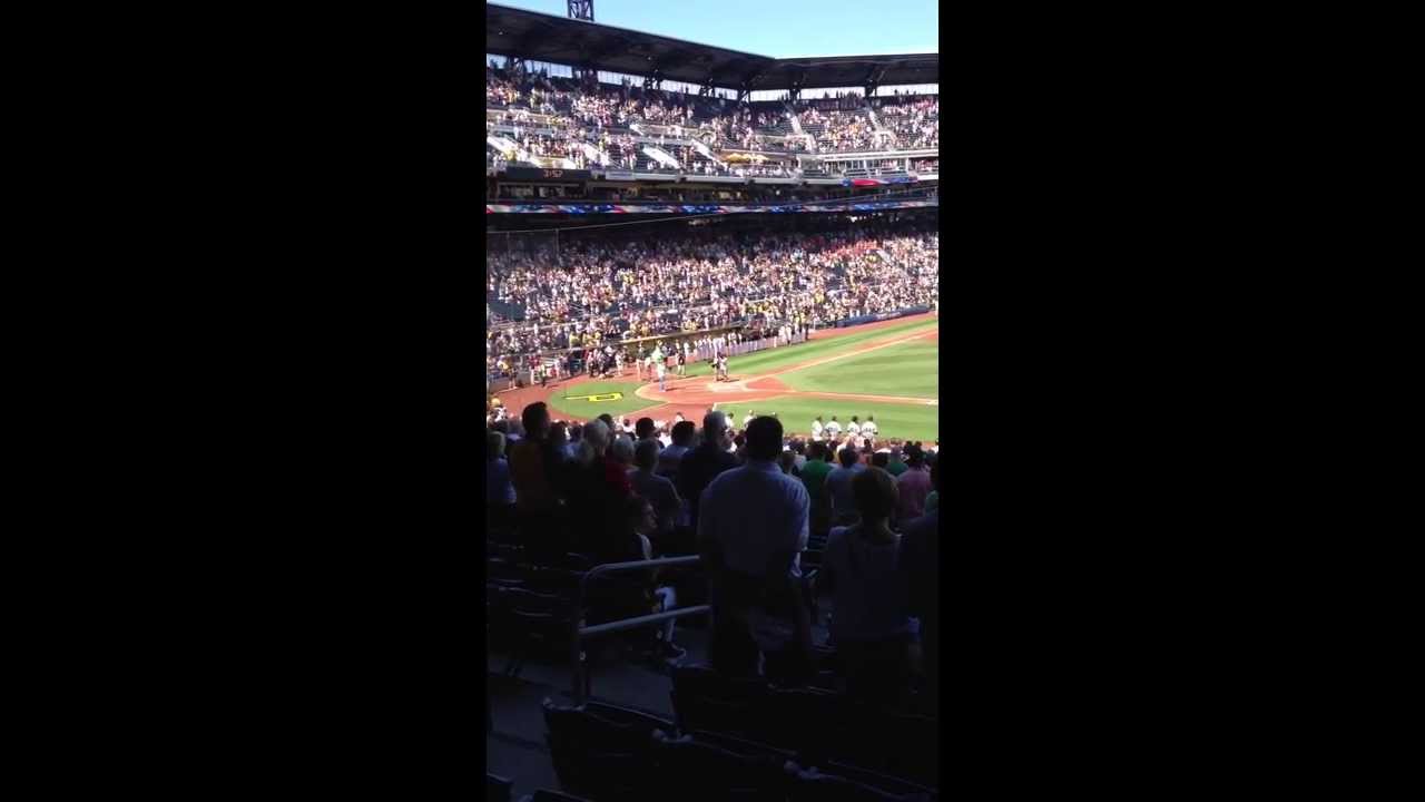 John Popper National Anthem at Pittsburgh Pirates YouTube