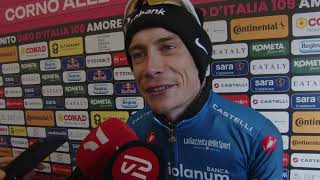 Jonas Vingegaard - Interview At The Finish - Stage 9 - Giro Ditalia 2026