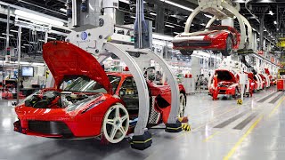 Inside Ferrari’s Gigantic Factory - Supercar Production Line