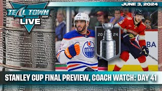 Stanley Cup Final Preview, Smith Signs, Coach Watch: Day 41 - 6/3/2024 - Teal Town USA Live