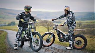 My First Trials Bike Lesson w/ Dougie Lampkin *Goes Wrong*