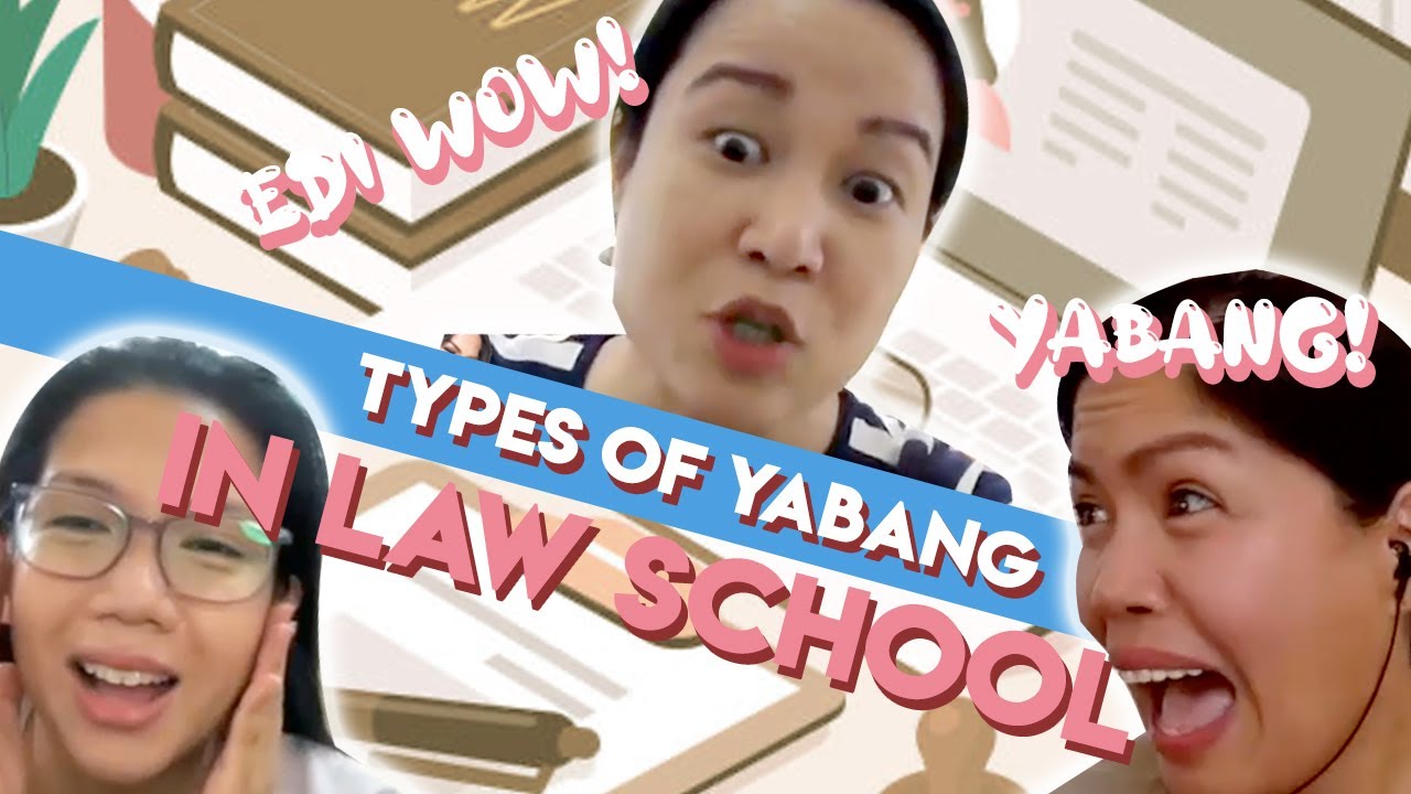 Types of KAYABANGAN sa LAW SCHOOL 😱