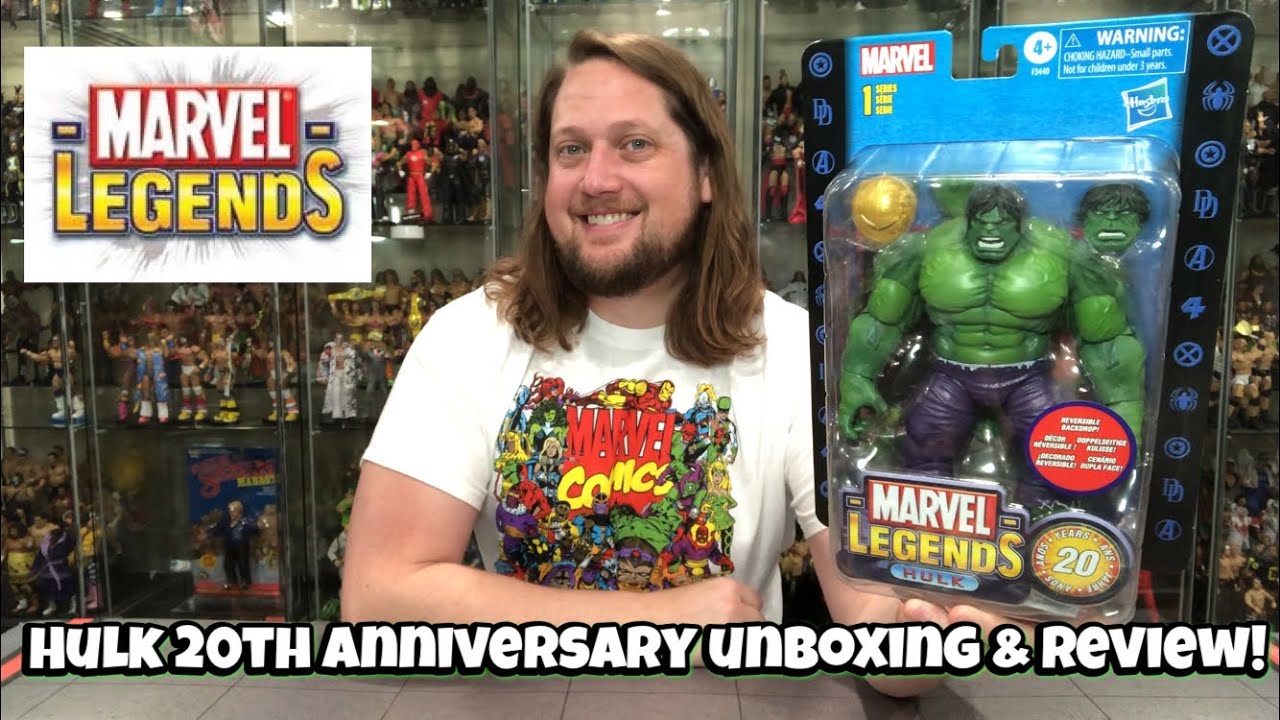 Hulk 20th Anniversary Marvel Legends Unboxing & Review! - YouTube