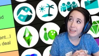 Let's Rank The Sims 4 Packs!!