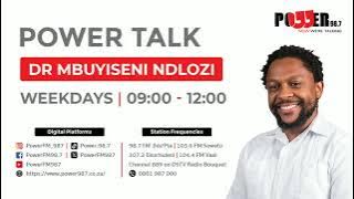 #POWERTalk with Dr Mbuyiseni Ndlozi | Hanging out with Mandisi Dyantyis, Bishop. Sono, Dr. Mkhize