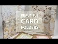 BEAUTIFUL CARD FOLDER - HOW TO MAKE