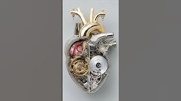 See How A Heart Is Made From Clock Parts!