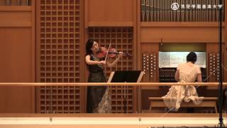 J.G.ラインベルガー ／ ヴァイオリンとオルガンの為の6つの作品 作品150より 主題と変奏