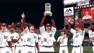 This is the world series celebration for washington nationals. enjoy
my mlb 14: show championship videos: https://www./playlis...