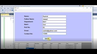 How to connect SQL Database with Visual Studio C#, Windows Form Application This is part 1