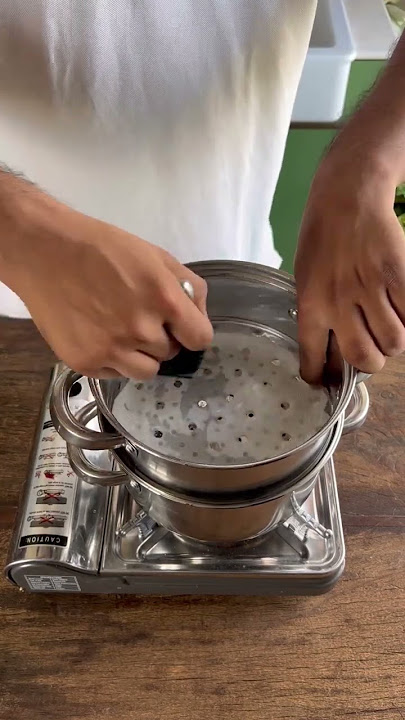 The correct way to steam vegetables ! #shorts