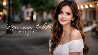 Love Came Too Late  Emotional Soft Rock Love Song  Deep Feels
