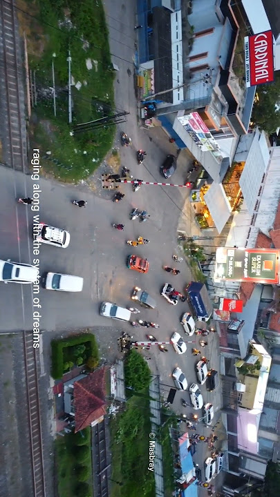 Stasiun Jatibarang #shorts #kai #drone #indramayu #jawabarat #jatibarang