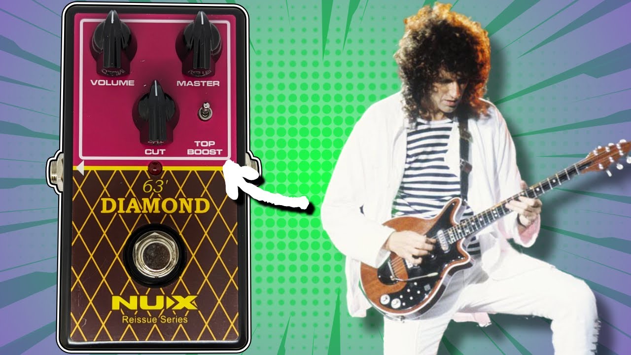 Brian May in a Box? NuX '63 Diamond Overdrive - YouTube