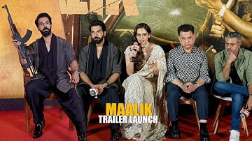 UNCUT | Maalik | Official Trailer Launch | Rajkummar,Manushi Chhillar,Prosenjit Chatterjee,Saurabh