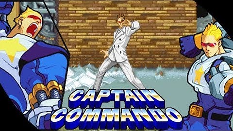 CAPTAIN COMMANDO (ARCADE) [CHEAT% PLAYTHOUGH]