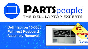 Dell Inspiron 15-3585 (P75F008) Palmrest Keyboard Assembly How-To Video Tutorial