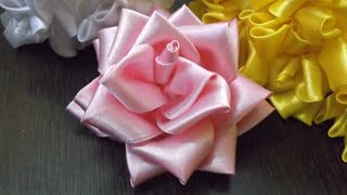 HOW TO MAKE SATIN RIBBON ROSE