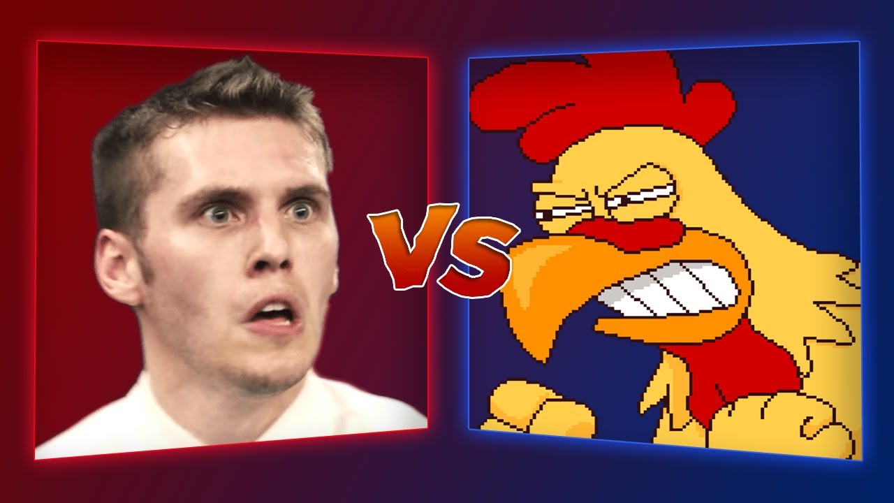 MUGEN Battle - Jerma vs Ernie the Giant Chicken